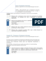 Apol 2 A 5 Processos e Produções de Serviços