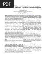 Improvement of Land Cover / Land Use Classification by Combination of Optical and Microwave Remote Sensing Data