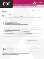 Aadhaar Seeding Form PDF