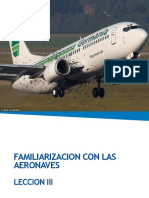 Lección II Familiarizacion Con Las Aeronaves