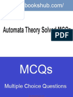 Automata Theory Solved Mcqs