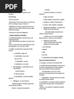 Microbiology and Parasitology