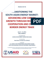 Agenda - Transitioning - The - SA - Energy - Market - July 2011 - Maldives