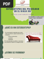 Estereotipos Del Psicólogo