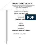 Trabajo Artritis Reumatoide