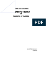 Cognitive Theory of Transfer of Learning - PDF