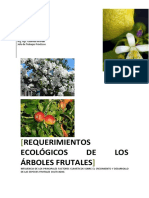 Ecologia de Los Árboles Frutales Gabi PDF