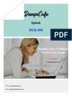 Dumpscafe Splunk SPLK 1002