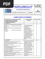 Compliance Statement - Section 26 Paint