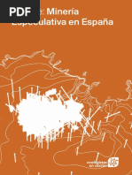 Informe Mineriia Especulativa en Espana PDF