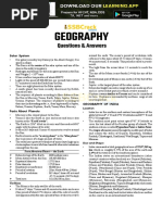 100 Top Geography Questions PDF