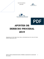 Derecho Procesal Orgánico 2019 PDF