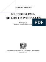 Beuchot Mauricio - El Problema de Los Universales PDF