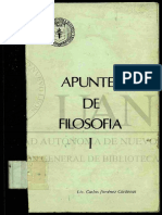 Apuntes de Filosofia I Uan