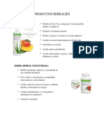 PRODUCTOS HERBALIFE (Folleto 2)