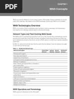 WAN Technologies PDF