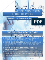 Healthcare Delivery System in The Philippines