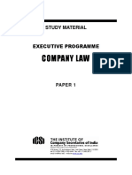 Company Law-Executive PDF