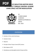 Direct Torque Control of Induction Motor