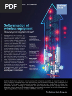 Softwarisation of Wireless Equipment