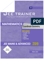 Co Ordinate Geometry Parabola PDF