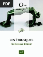 BRIQUEL - Les Etrusques - Briquel Dominique