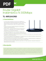 TL-WR1043ND V2 Datasheet ES PDF