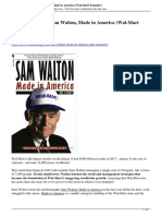 Sam Walton Made in America PDF Summary