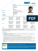 Exam - Score - Card Nmat