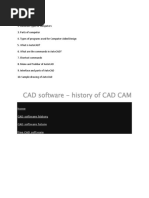 Introduction To CAD