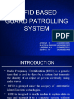 Rfid Based Guard Patrolling System1