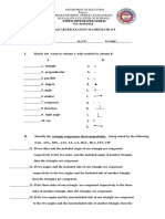 3rd Quarter Exam Jan 2019