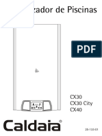 Manual CX30 - CX40 - Climatizador Piscinas