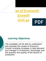 IGCSE Economics Economic Growth