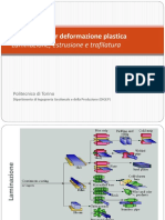 12 - Deformazione Plastica - Laminazione - Estrusione e Trafilatura PDF