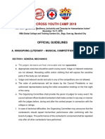 RCY CAMP 2019 Hinugpong and Hinampang Official Guidelines