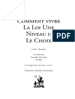 Comment Vivre La Loi Une - Niveau 1 Le Choix