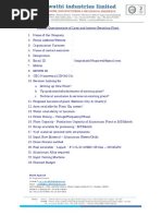 Process Questionnaire - Aluminum Recycling Plant