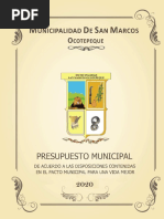 Presupuesto MuniSanMarcos 2020 FINAL PDF