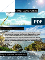 Environmental Conservation