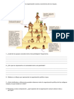 Describir La Organización Social, Política y Económica de Los Mayas.