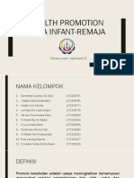 Health Promotion Pada Infant-Remaja