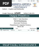 1.4 LINE Function - Output Primitive