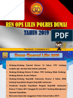 Ok. Kesiapan Ops Lilin Polres Dumai