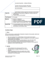 3-4 Assertive Communication Practice