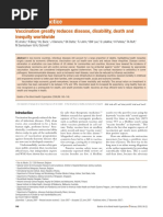 Andre FE (2008) - Vaccination Greatly Reduces Disease, Disability, Death and Inequity Worldwide PDF