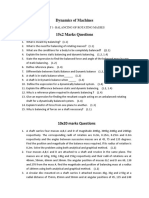 Balancing of Rotating Masses (DDT)