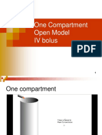 One Compartment Open Model