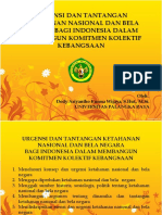 09 Bagaimana Urgensi Dan Tantangan Ketahanan Nasional Dan Bela Negara Bagi Indonesia Dalam Membangun Komitmen Kolektif Kebangsaan