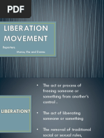 LIBERATION MOVEMENT Social Work